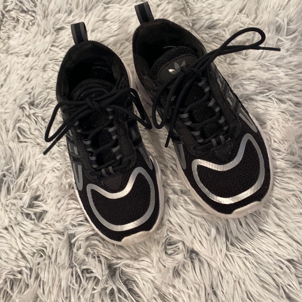 Adidas running sneakers kids size 12